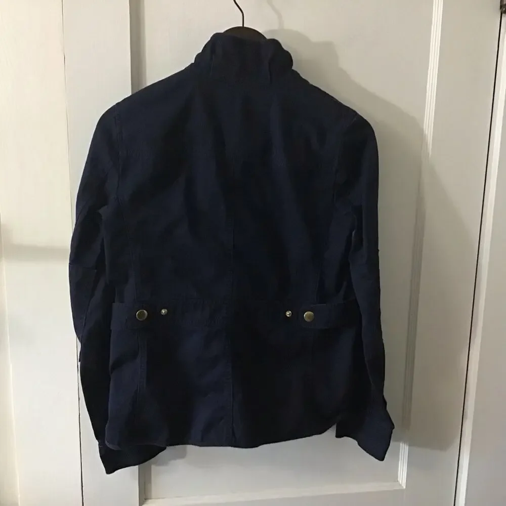 J.Crew Navy Relaxed Boyfriend Field Jacket XS
